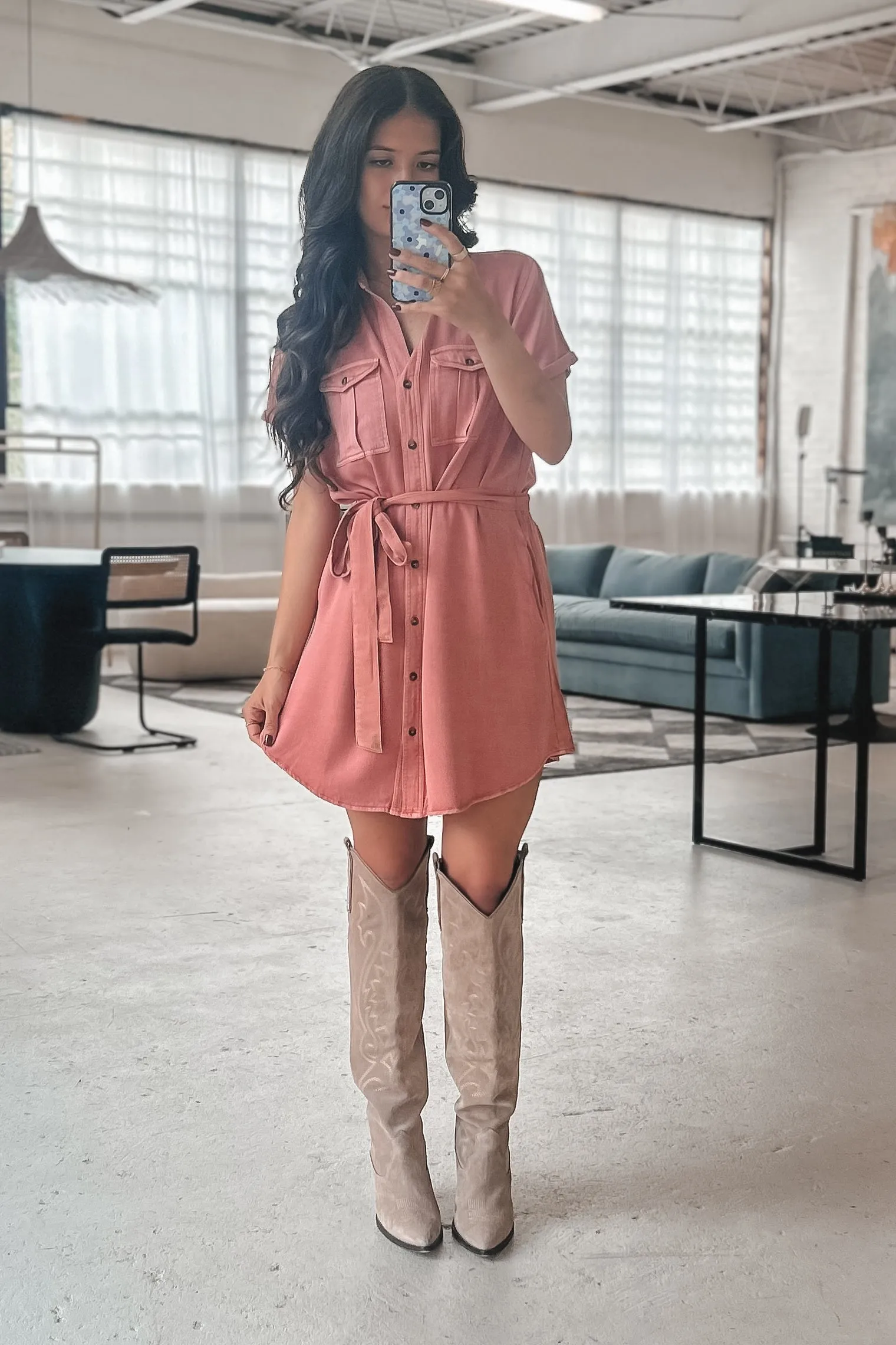 Better Than Before Button Up Short Sleeve Dress