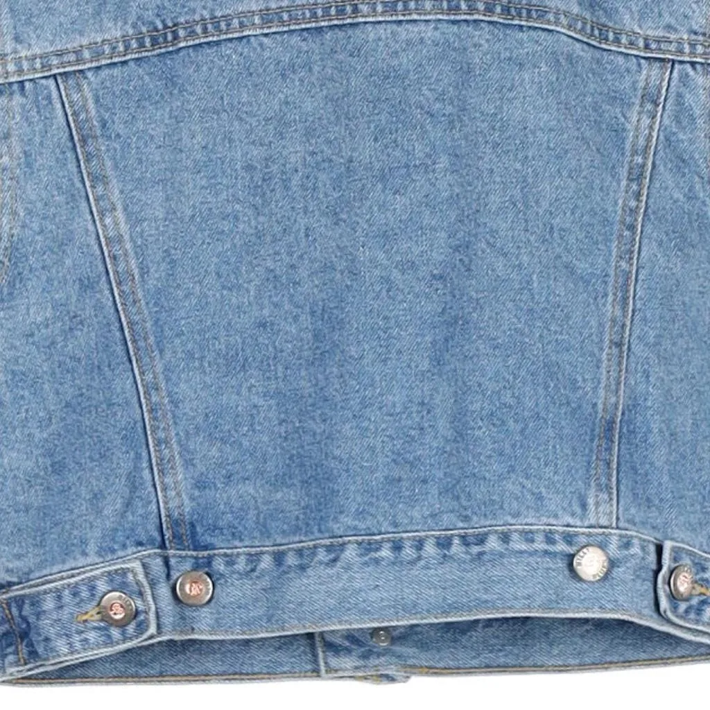 Billy Blues Denim Gilet - Small Blue Cotton