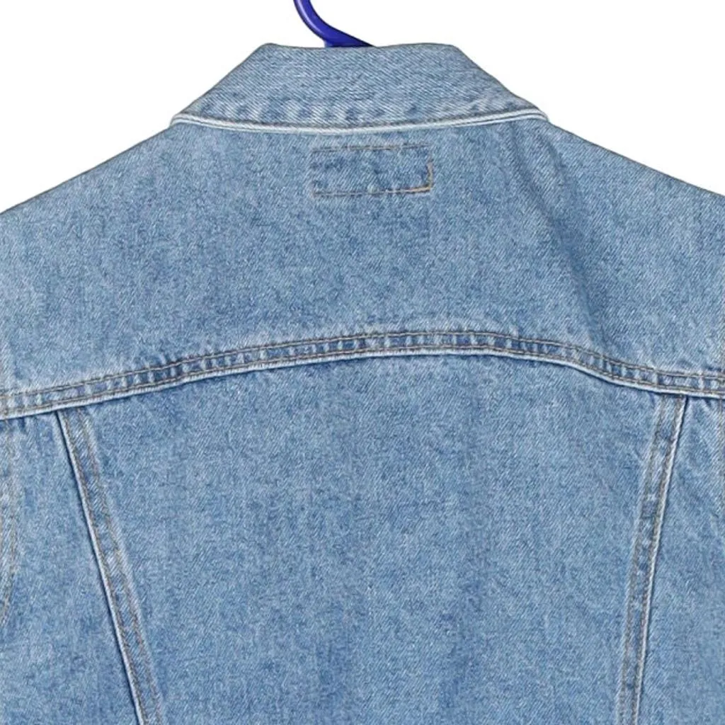 Billy Blues Denim Gilet - Small Blue Cotton