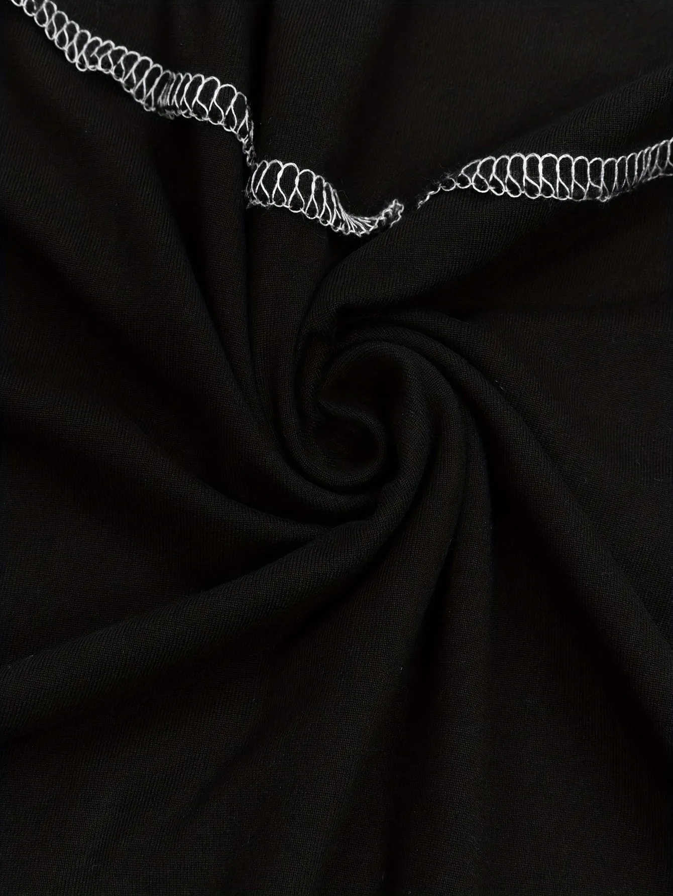 Bohemian Hooded Maxi Dress with Contrast Stitch