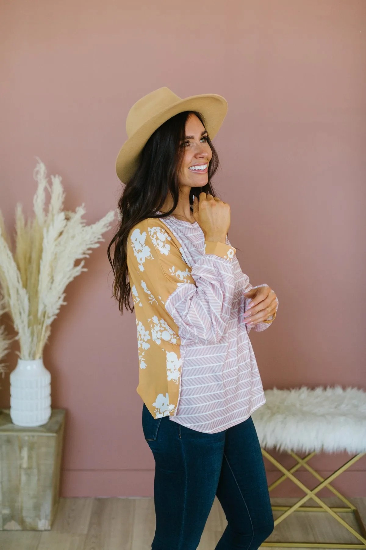 Boho Spring Top