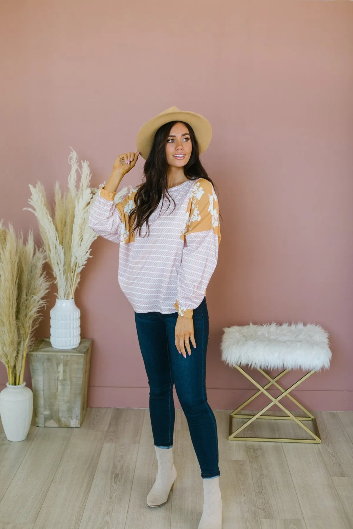 Boho Spring Top