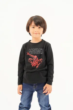 Boy's Full Sleeve Graphics Crew