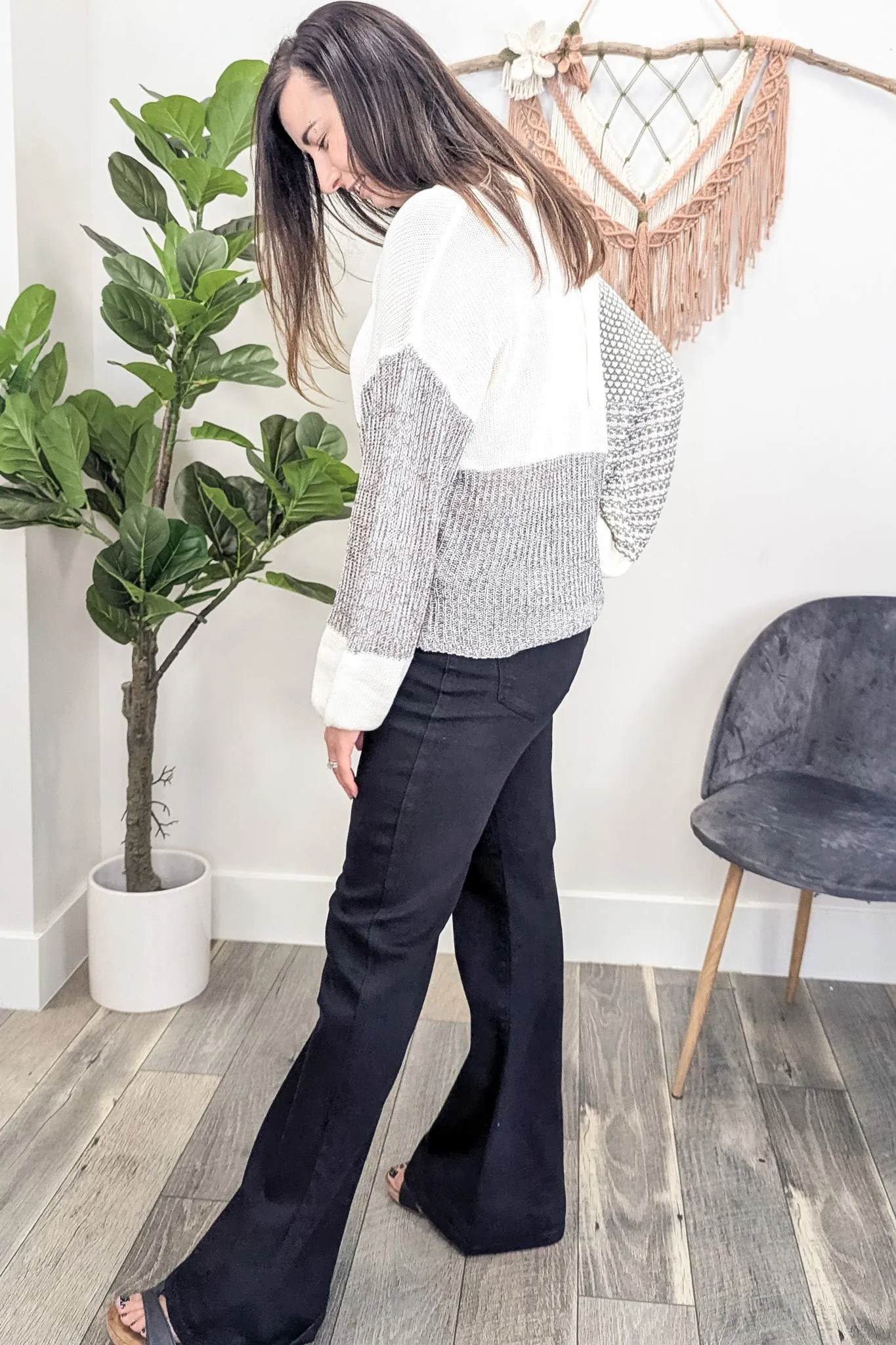 BP Tie Back Sweater