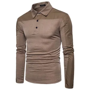 Brief Style Breathable Casual Polo Shirt