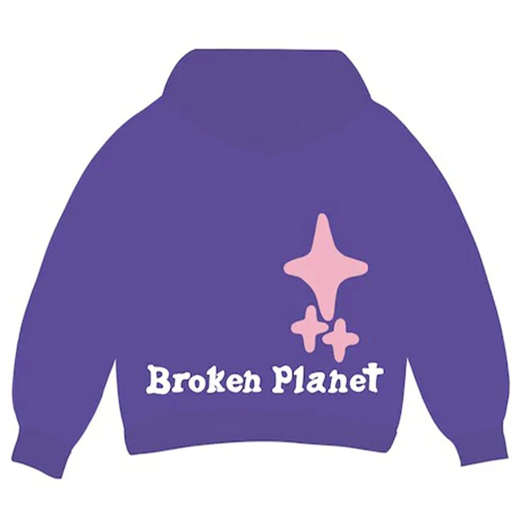 Broken Planet Hoodie 'Amethyst'