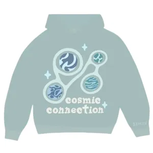 Broken Planet Hoodie 'Cosmic Connection' - Arctic