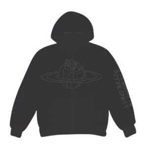 Broken Planet Hoodie 'Outer Space' - Onyx