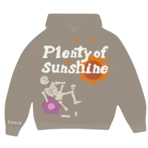 Broken Planet Hoodie 'Plenty Of Sunshine' - Tan