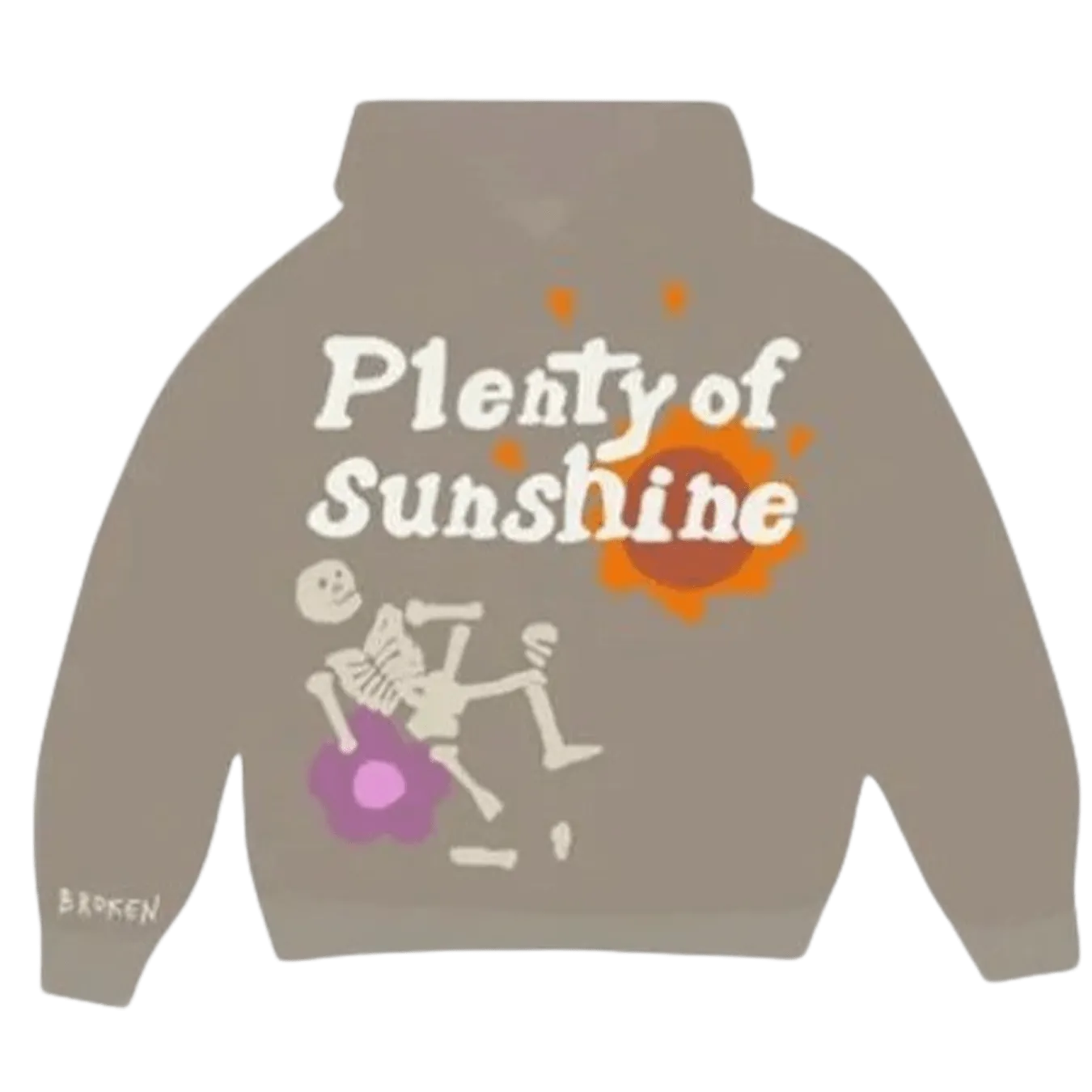Broken Planet Hoodie 'Plenty Of Sunshine' - Tan