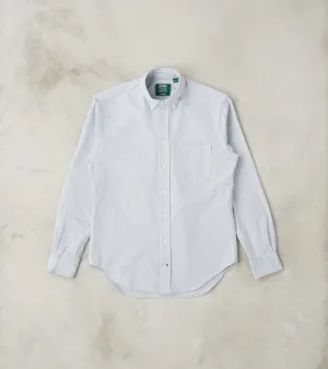 Brushed Fall Oxford - Navy