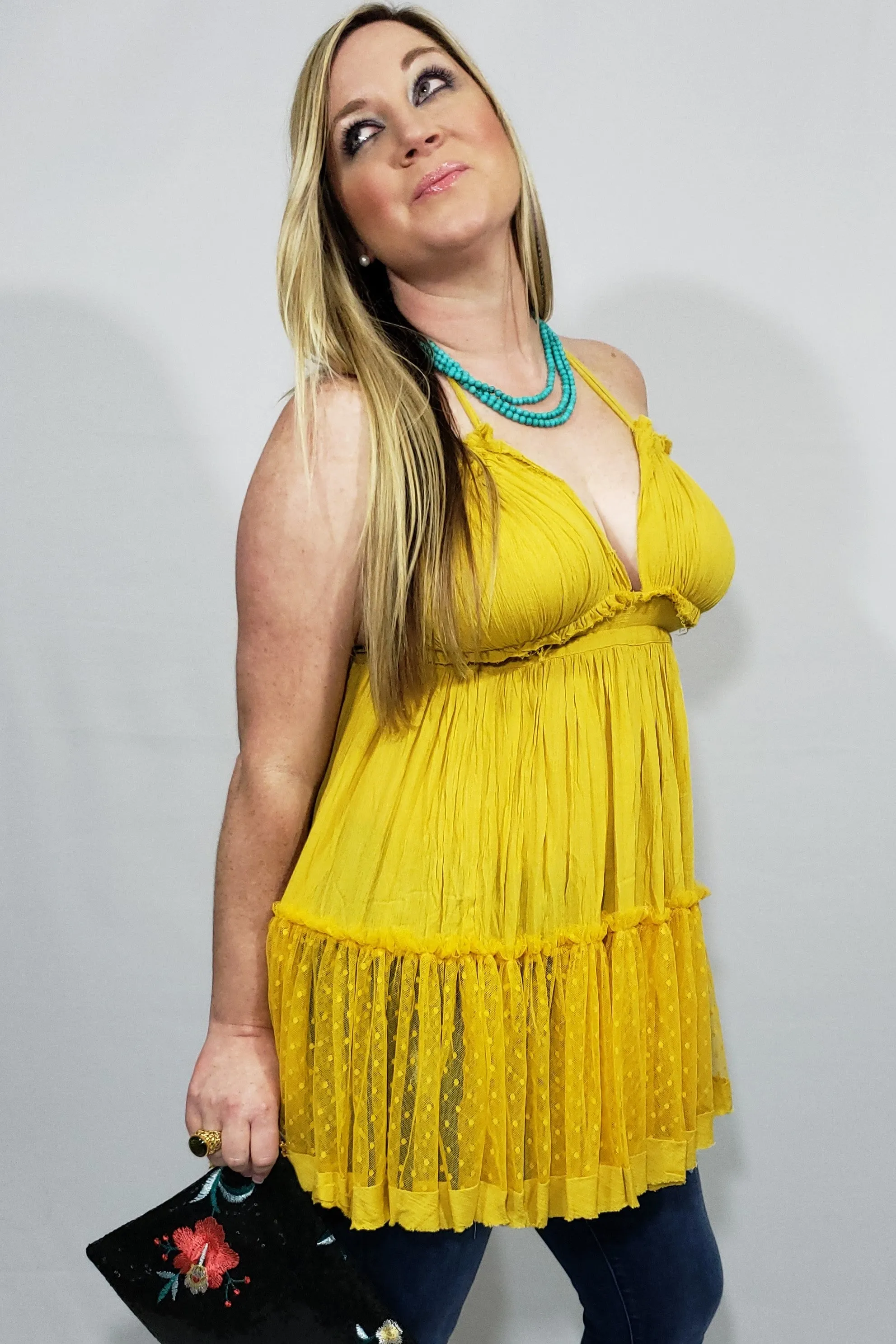 Caribbean Queen Lace Tunic