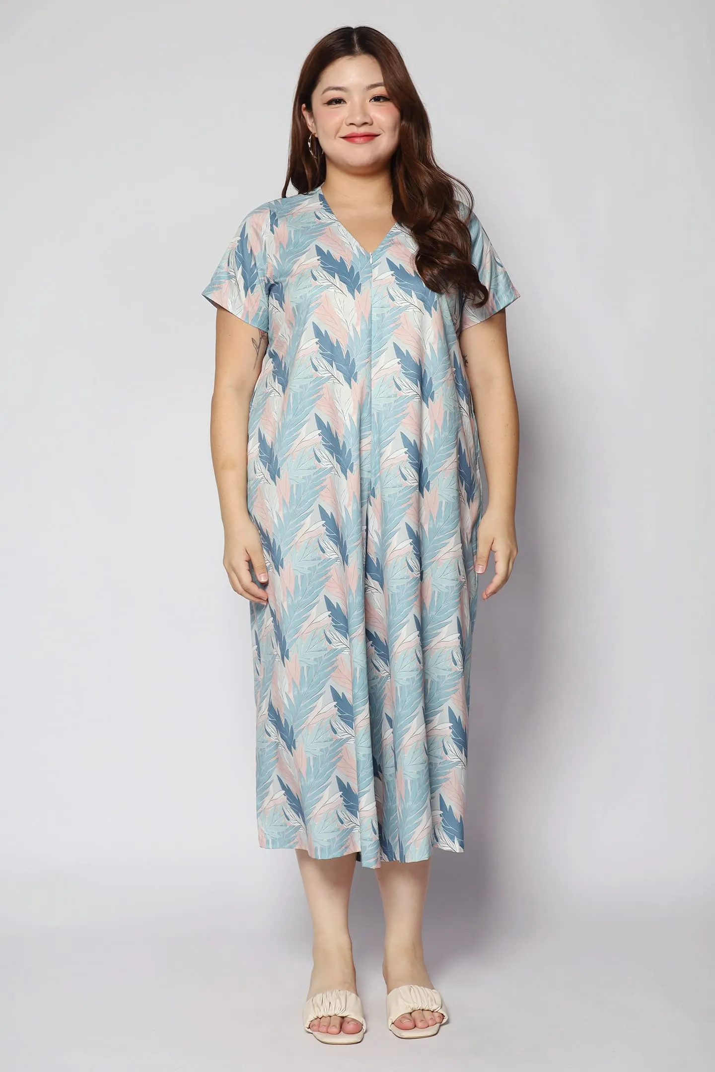 Carly Jumpsuit in Yoyogi Fern