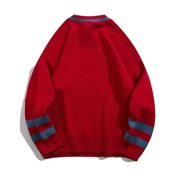 Cartoon Girl Ood Tas Knitted Sweater