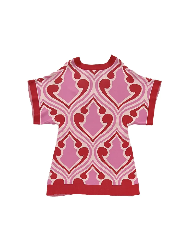 Casablanca Knitted Tunic Dress