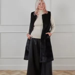 Chalk - Beth Gilet Black