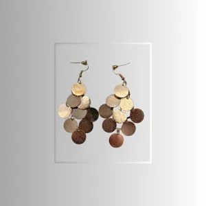 Chandelier Gold Drop Earrings