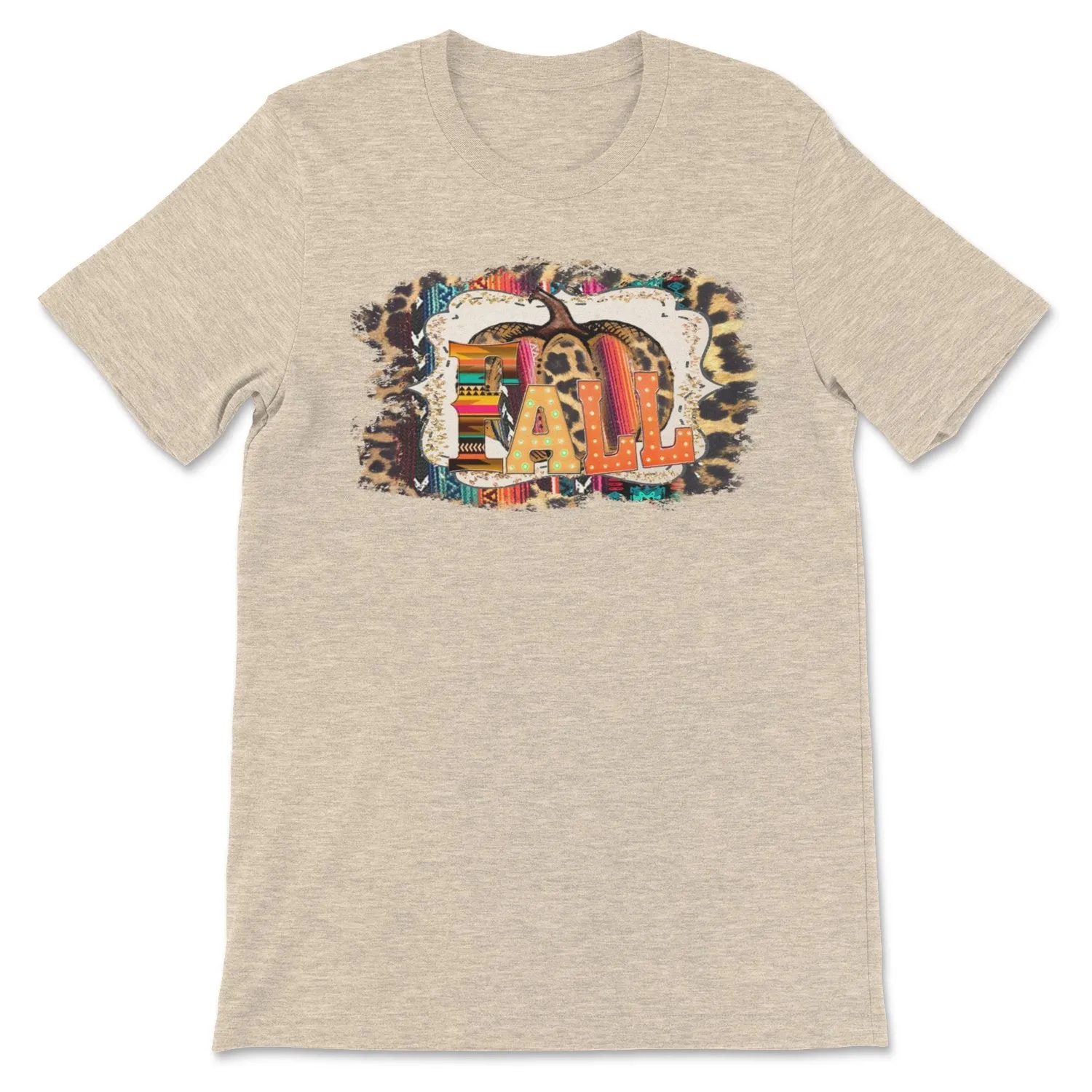 Cheetah Fall Pumpkin Tee