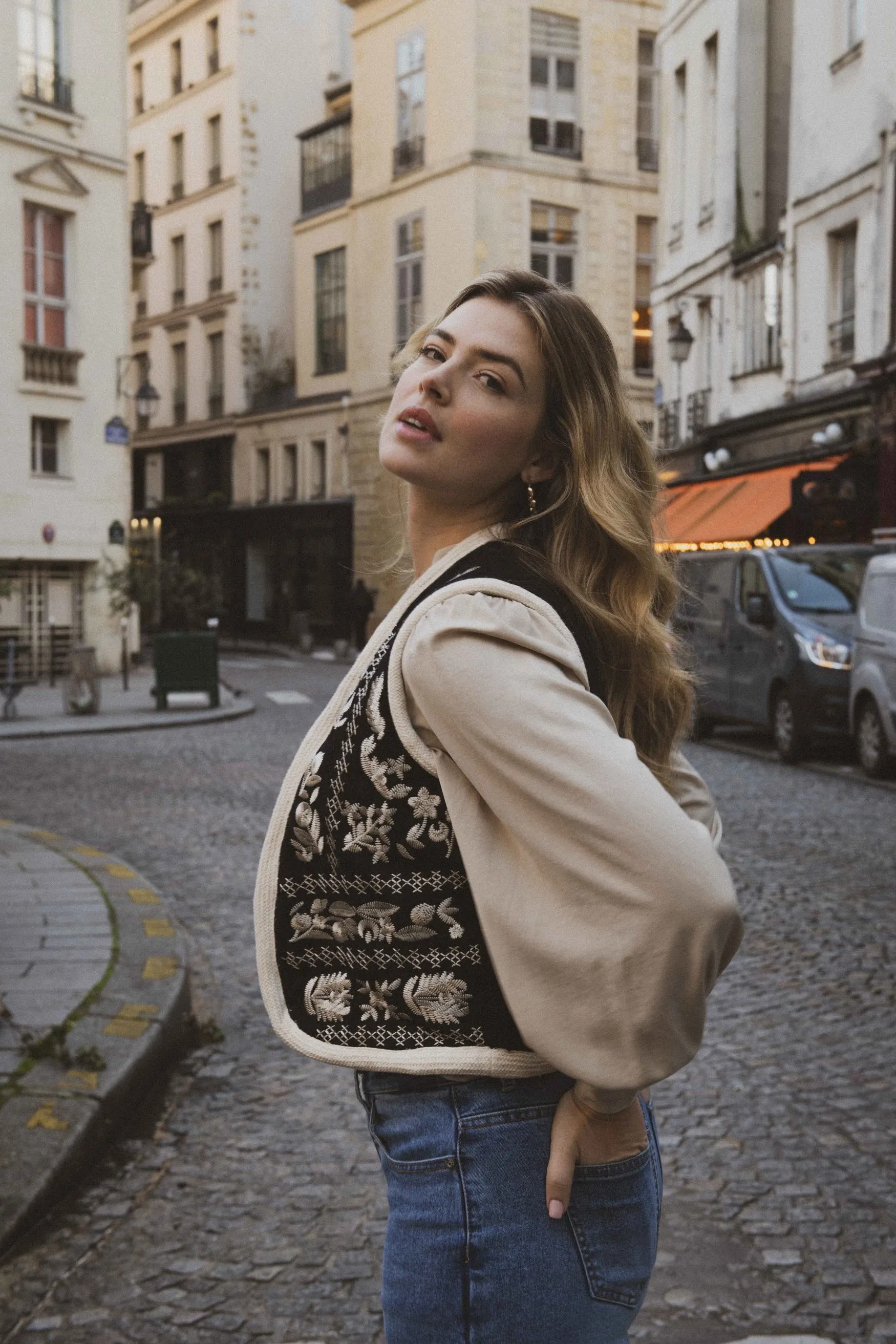 Chey gilet | Black