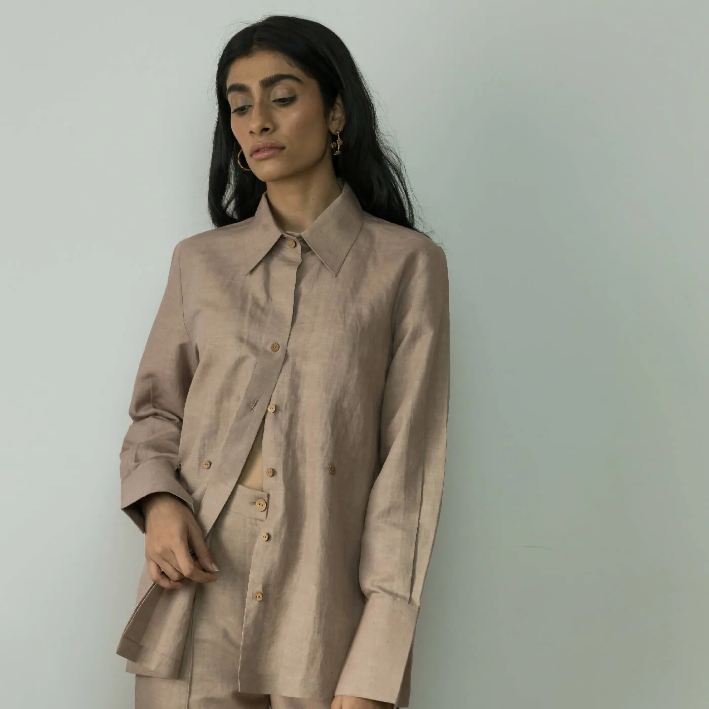 Cinched Waist Shirt