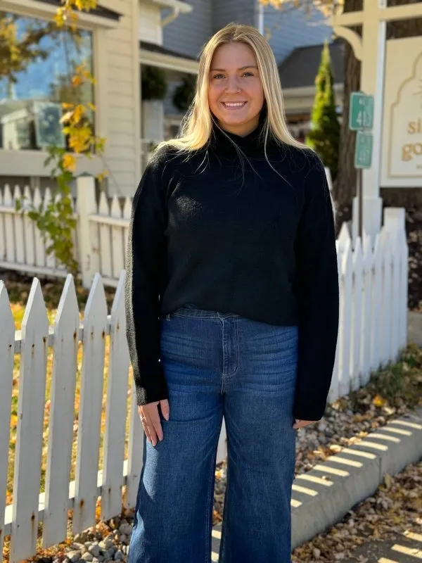 Classic T-Neck Sweater