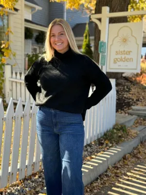 Classic T-Neck Sweater