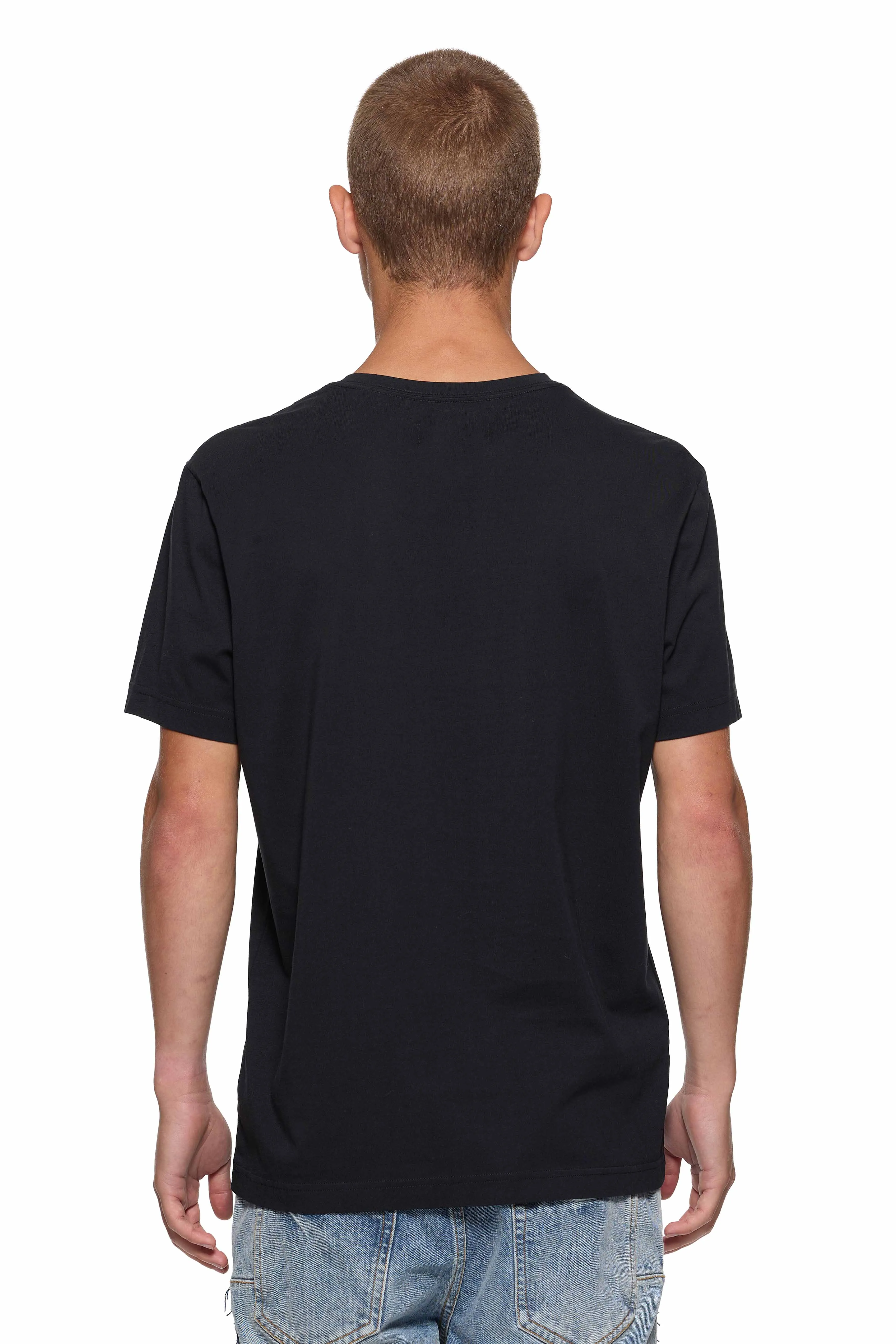 Clean Jersey Short Slv Tee (Back) - P109-CBSH424