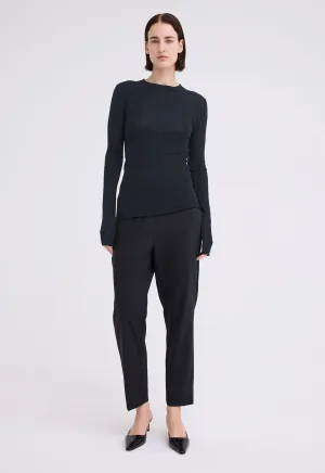 Clue Merino Wool Sweater - Darkest Navy