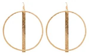 Column Round Earring