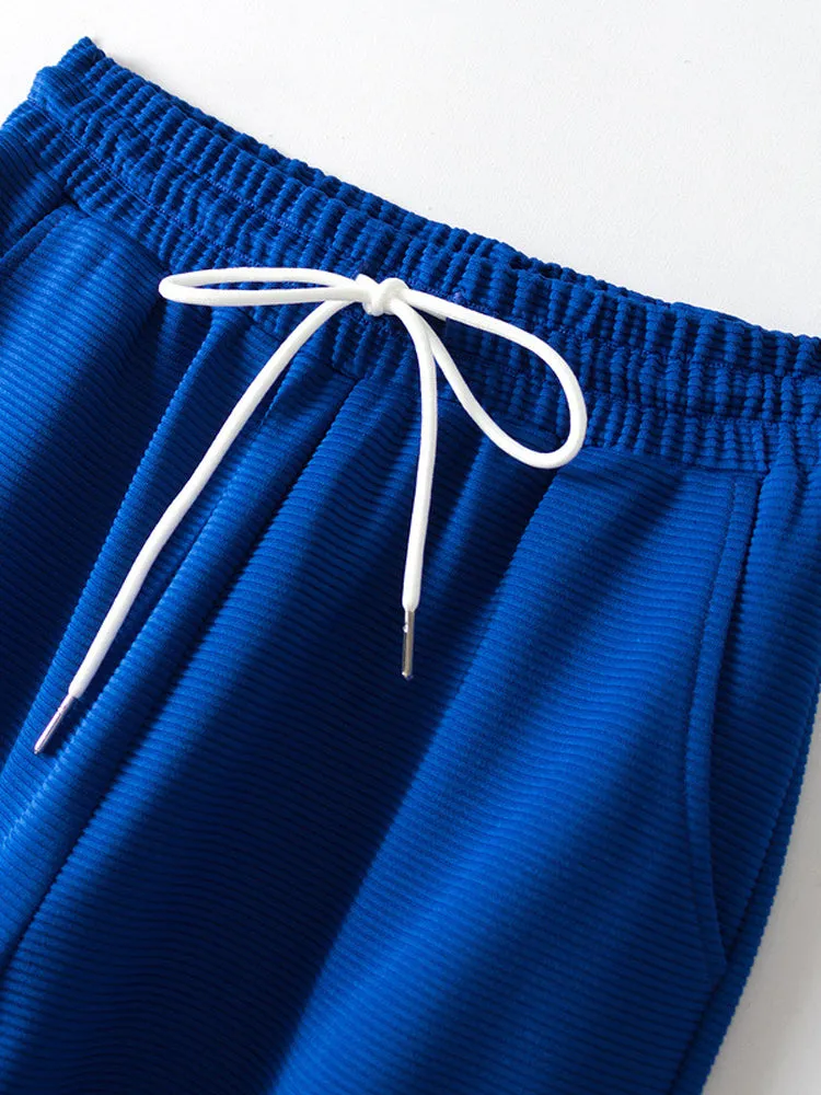 Comfortable Blue 2 Piece Outfit Set