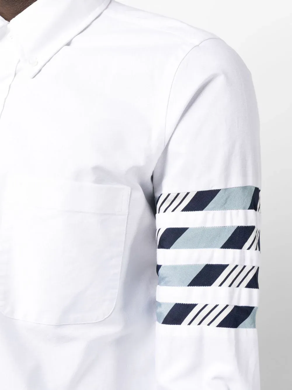 Cotton 4-Bar Shirt