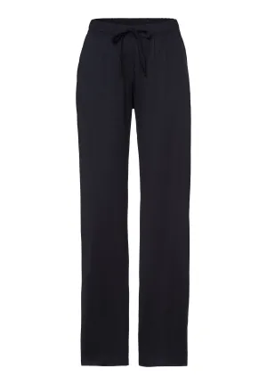 Cotton Deluxe Cotton Drawstring Pants | Black 77955-019