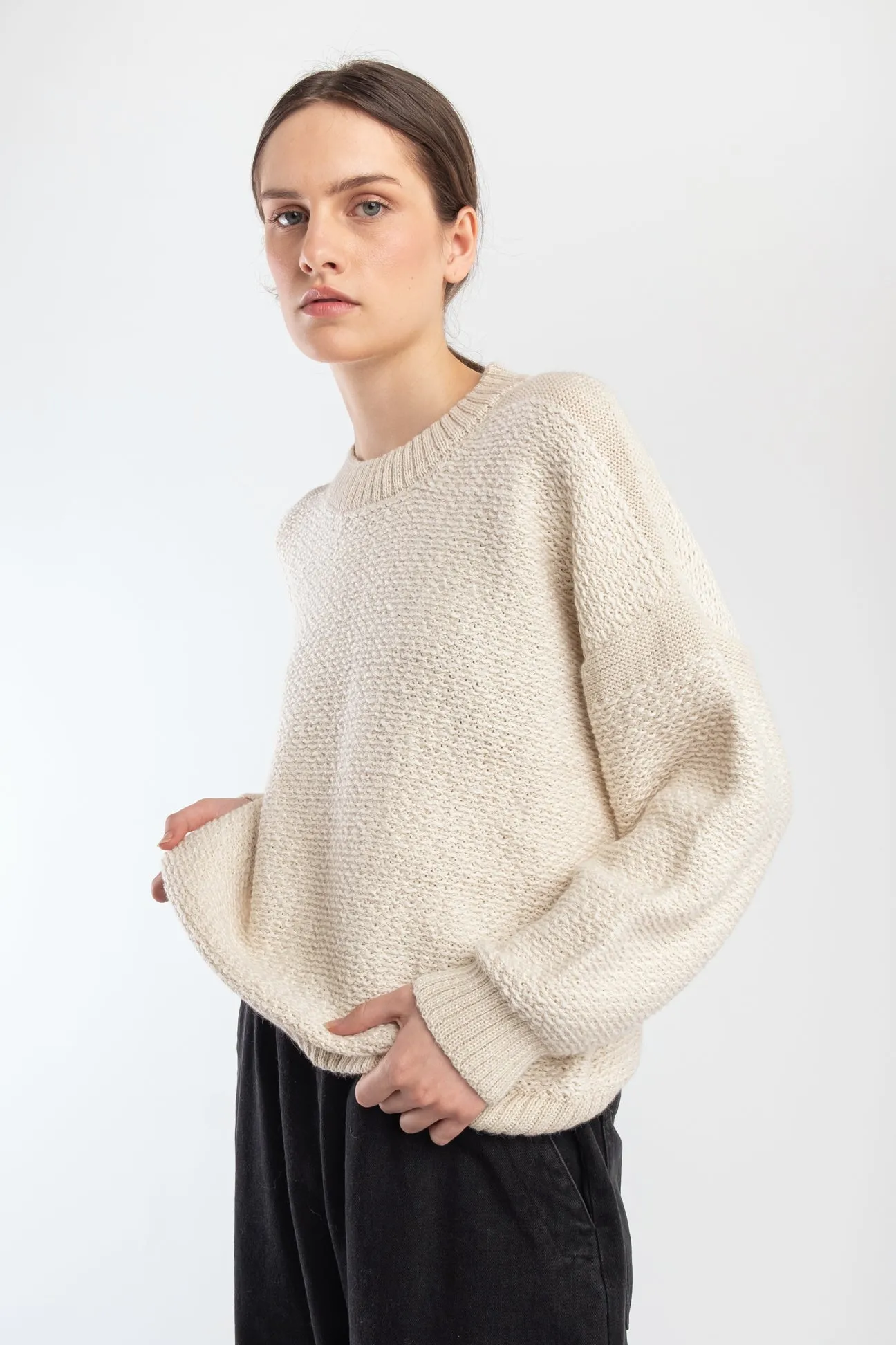 Cream Rina Sweater