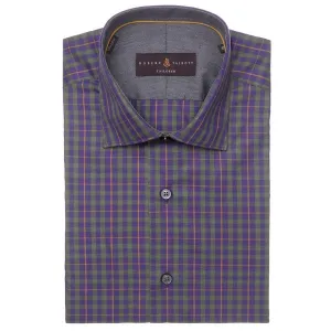 Crespi III Purple & Green Plaid