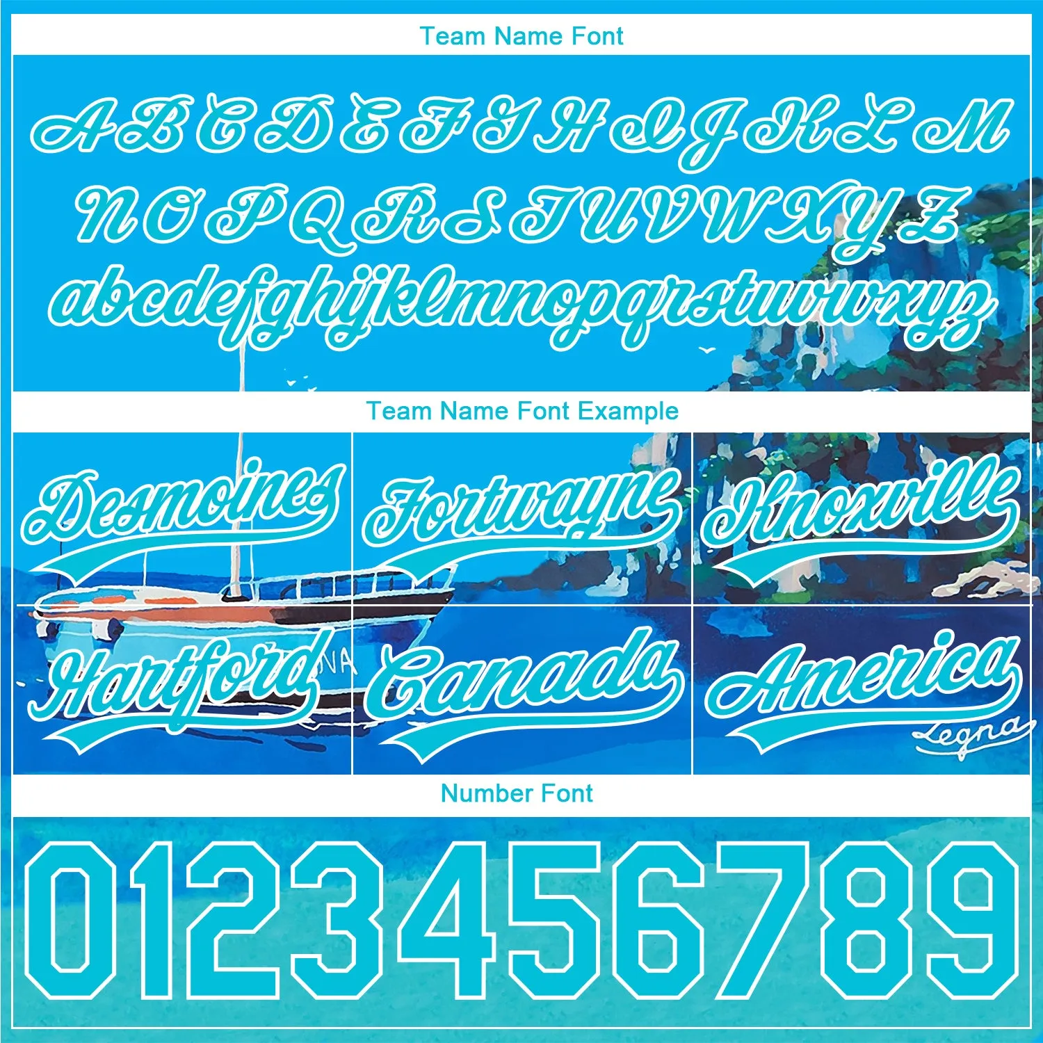 Custom Light Blue Lakes Blue-White 3D Pattern Hawaii Beach Island And Ship Authentic Basketball Shorts