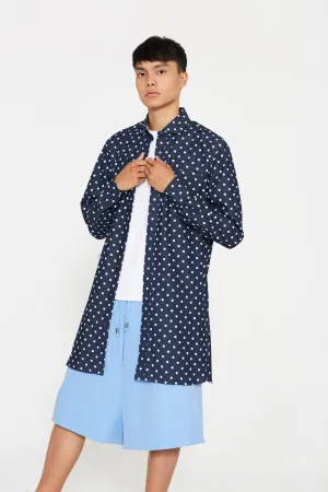 Denim Polkadot Tunic