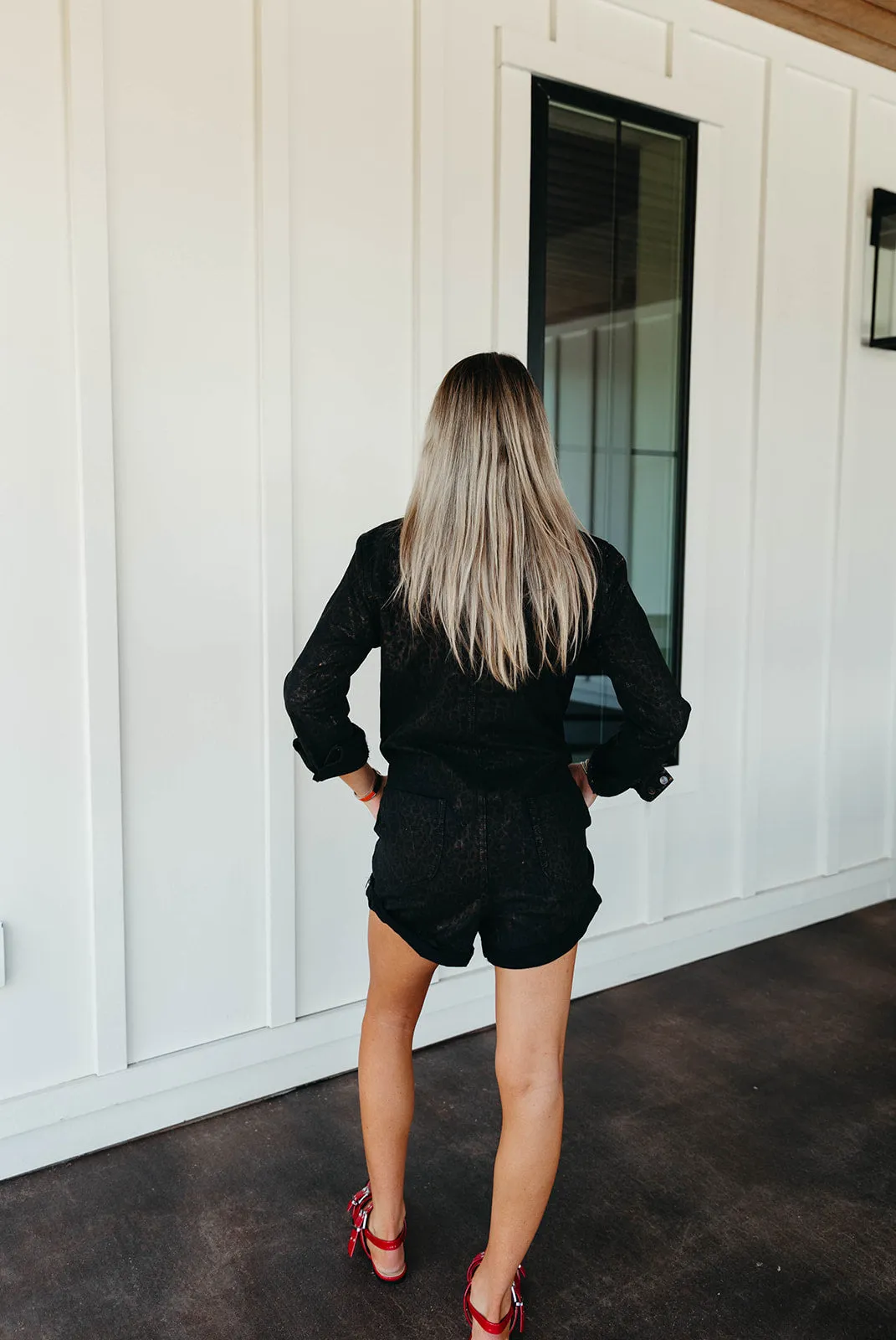 Denim Prophecy Jumpsuit - Night Animal