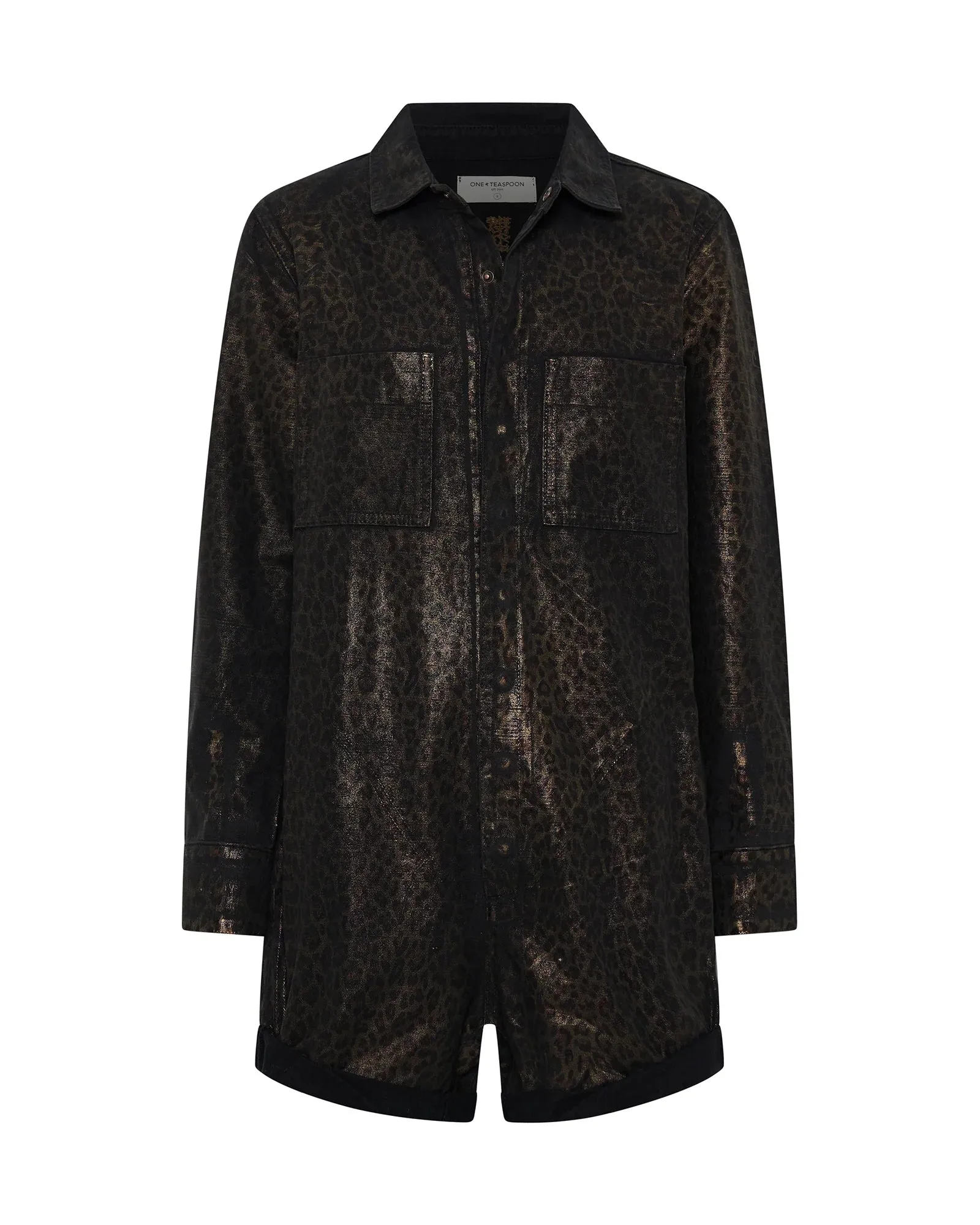 Denim Prophecy Jumpsuit - Night Animal