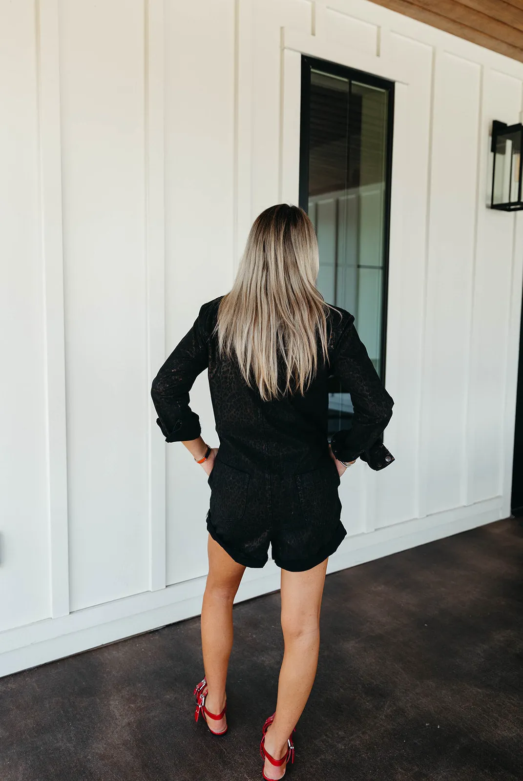 Denim Prophecy Jumpsuit - Night Animal