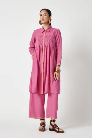Dianthus Smocking Kurta Set (2pcs)