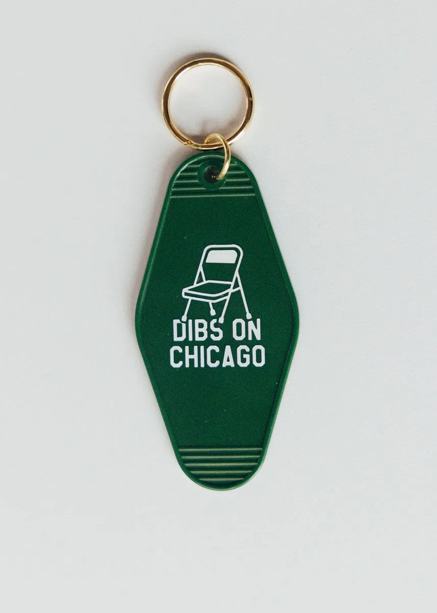 Dibs On Chicago Motel Keytag