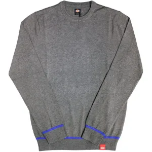 Dickes Auburn Knit Sweater Dark Grey Melange