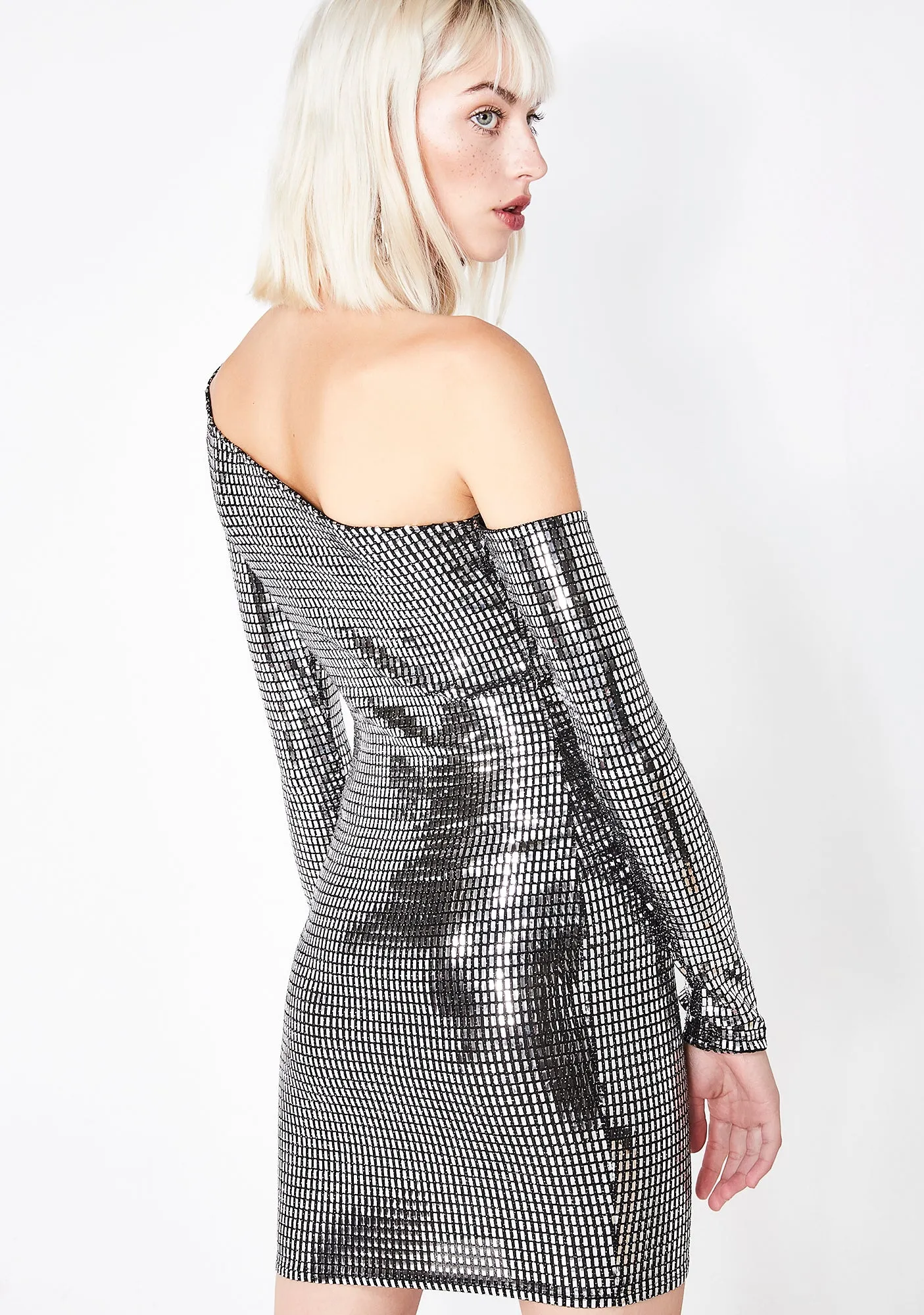Disco Honey One Shoulder Dress