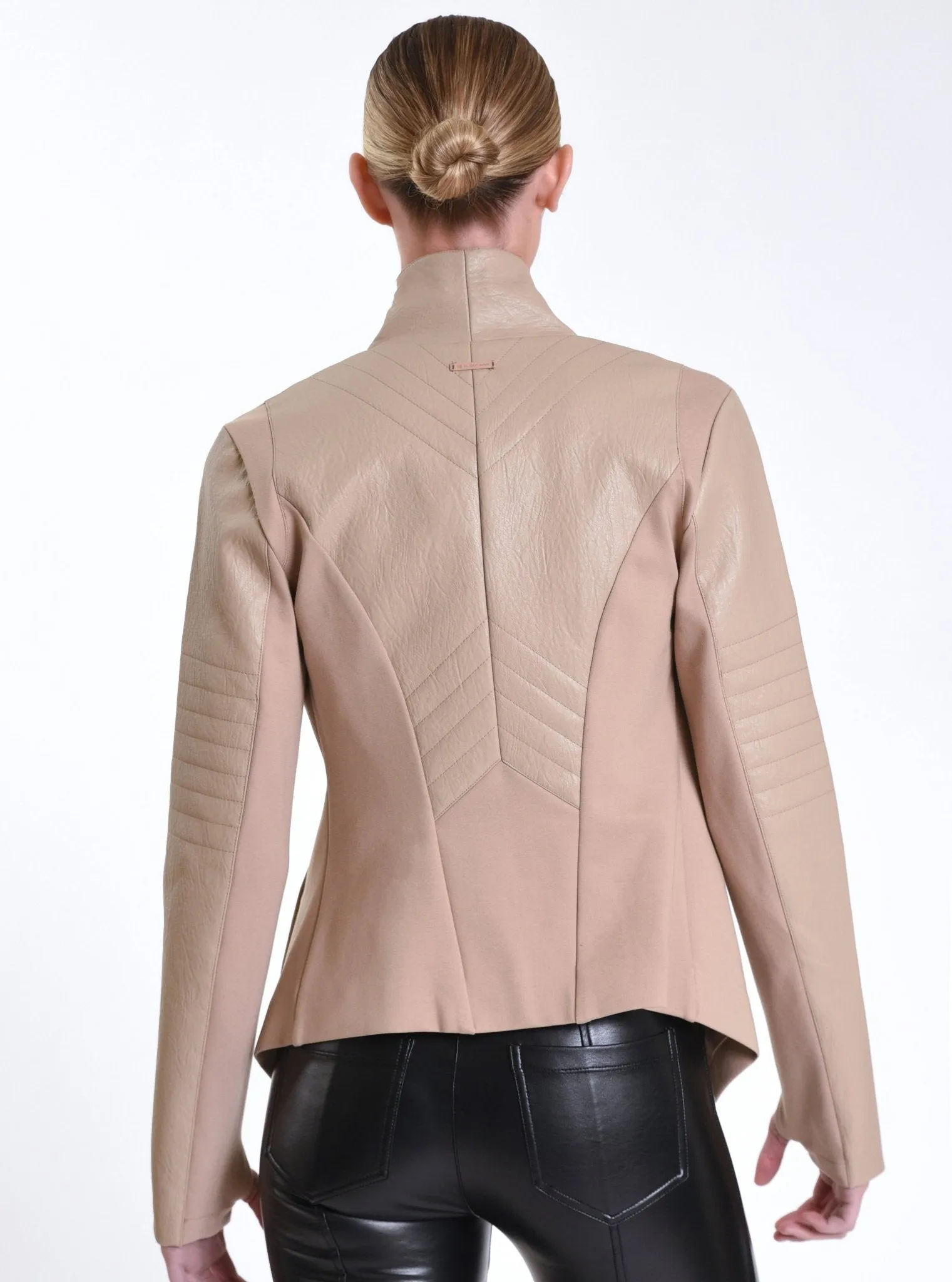 Drape Front Jacket - Fall Fashion