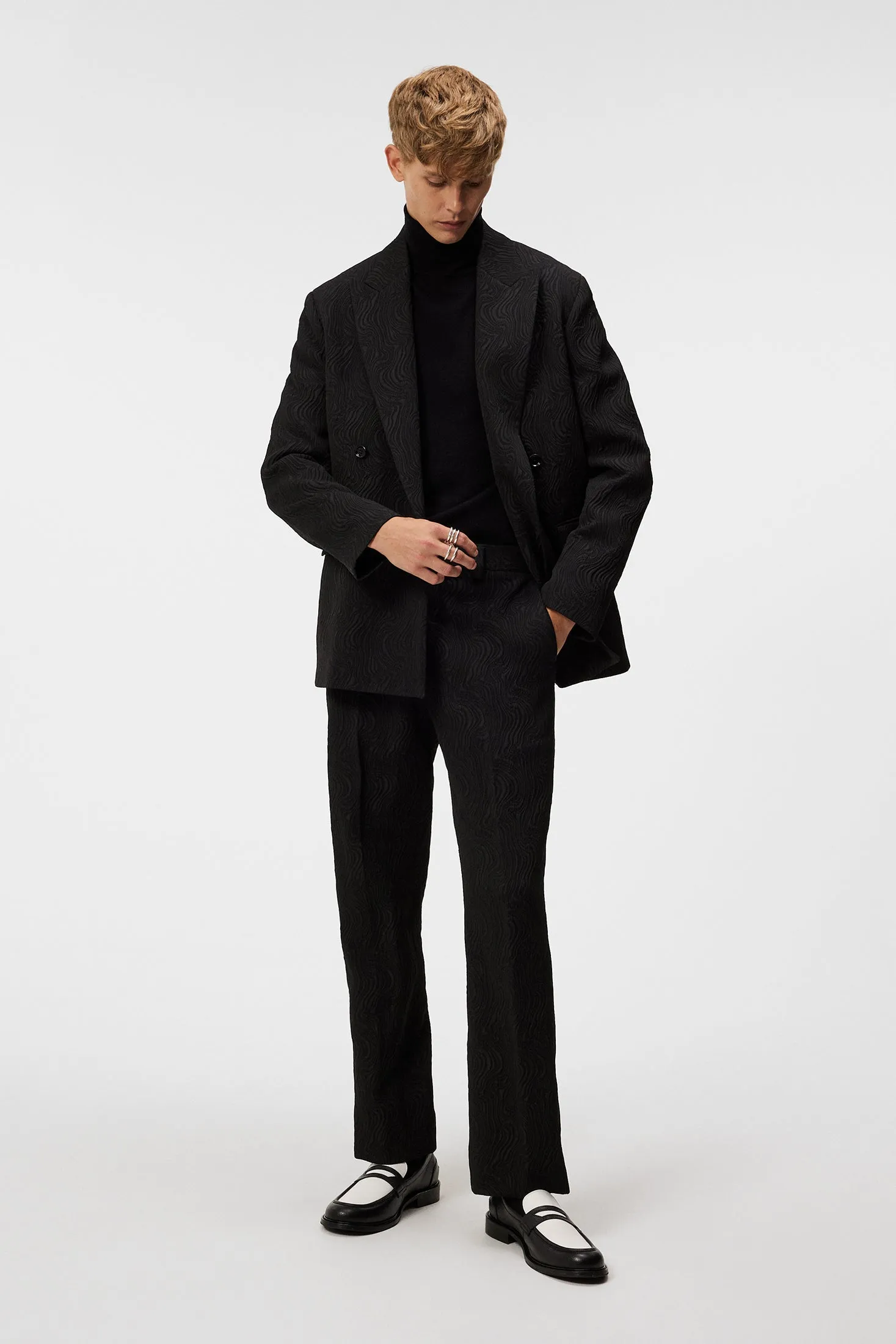 Dropper Jacquard Swirl Pants