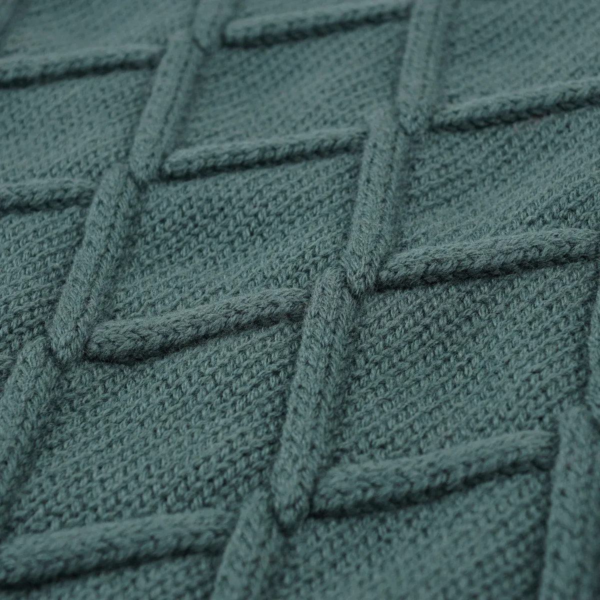 Drumohr Diamond Knit Merino Wool Sweater