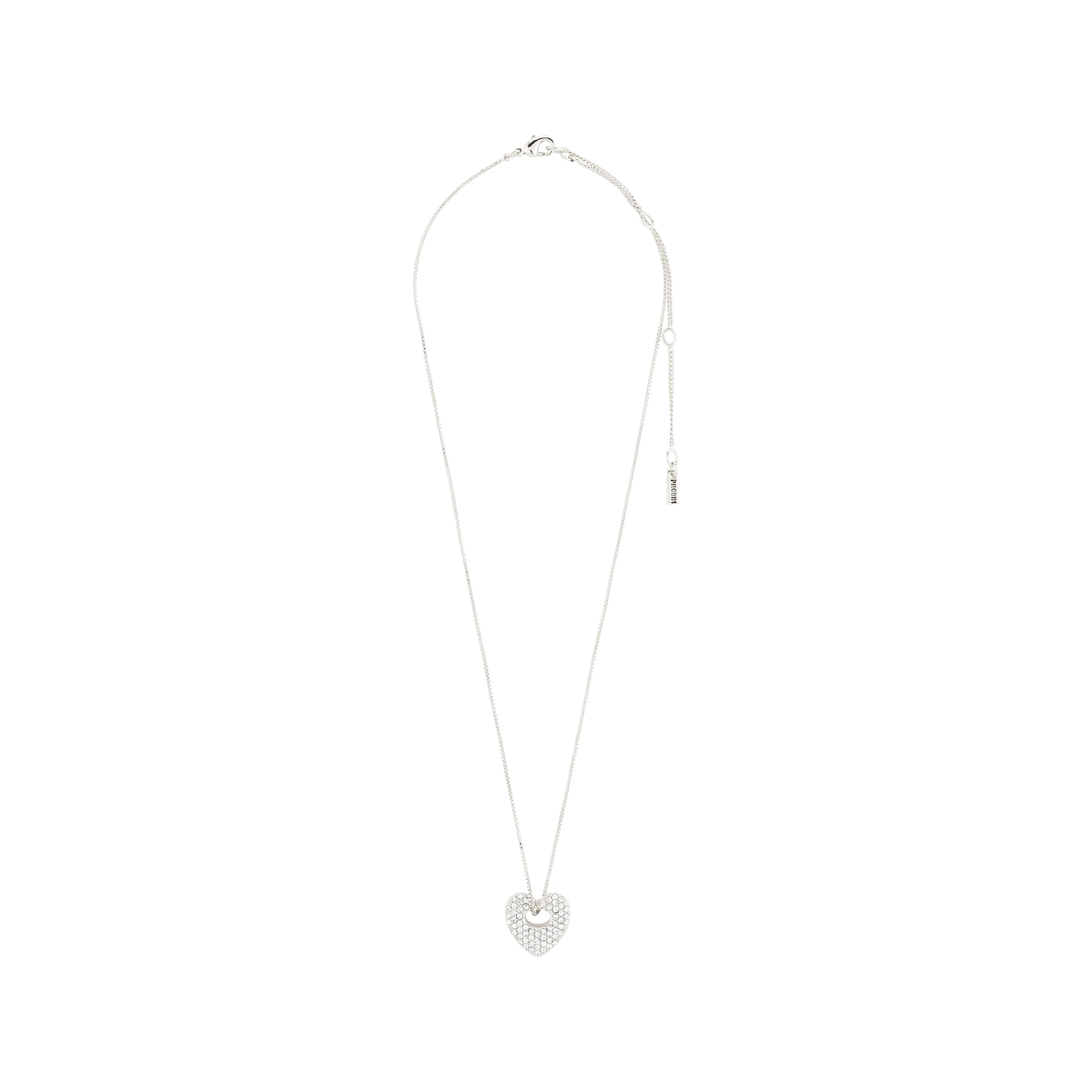 DUNE heart necklace silver-plated