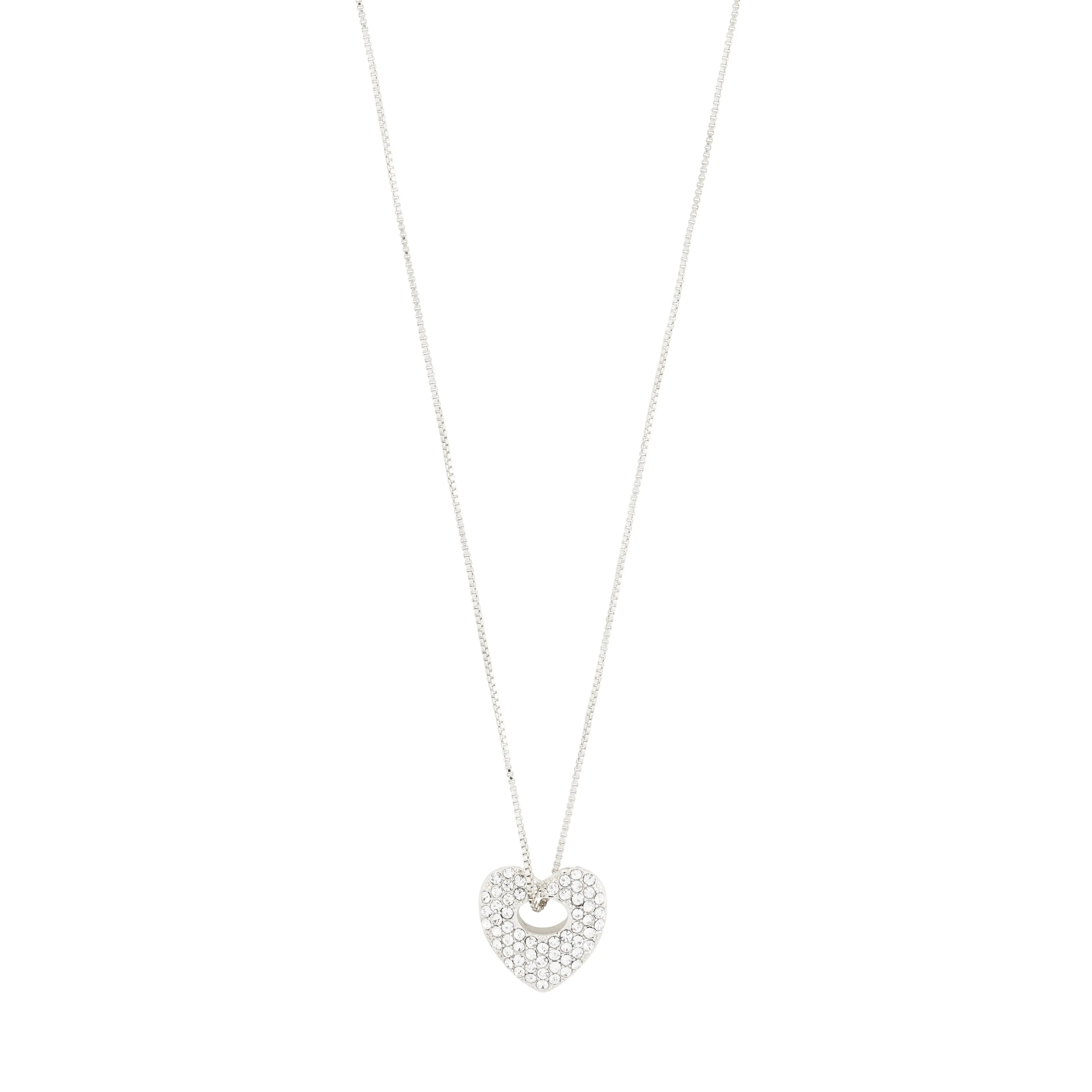 DUNE heart necklace silver-plated