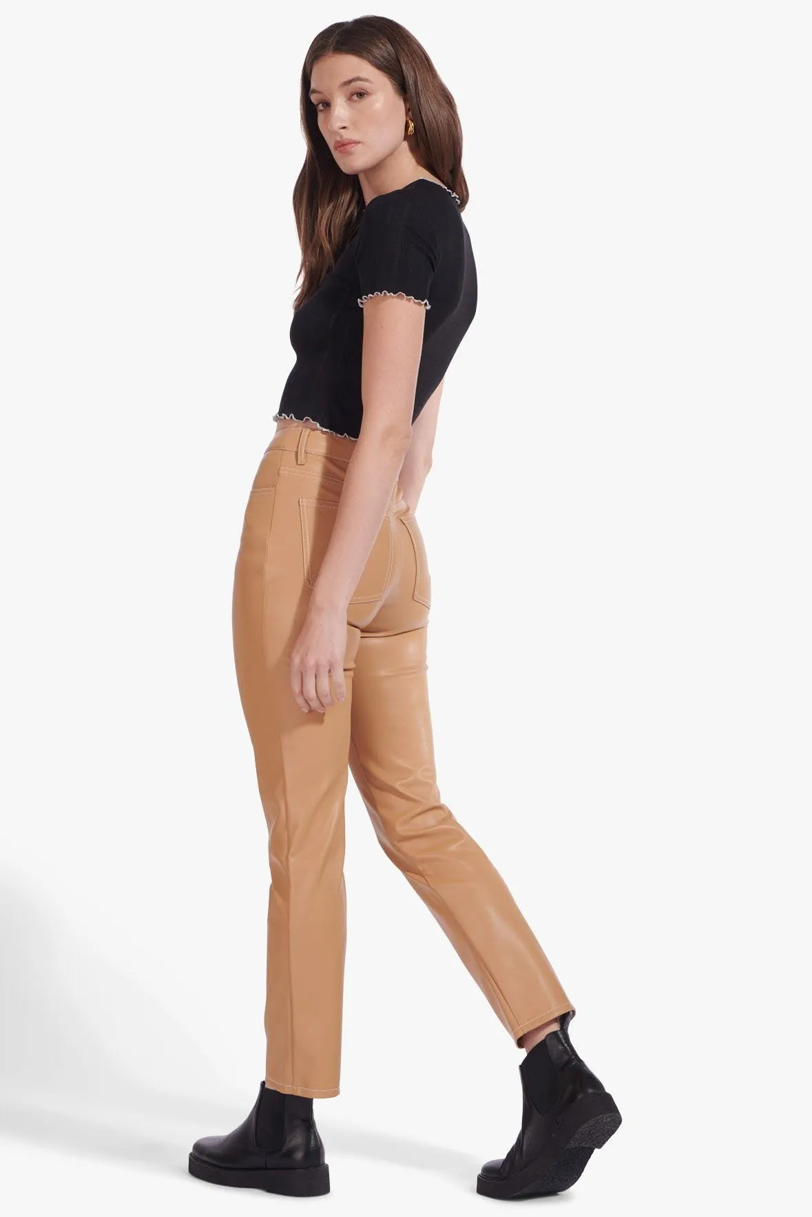 ELLIOT PANT | DOE VEGAN LEATHER
