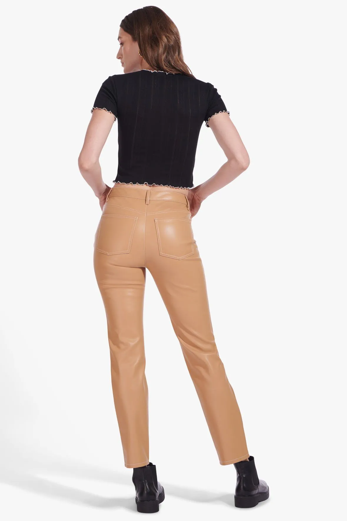 ELLIOT PANT | DOE VEGAN LEATHER